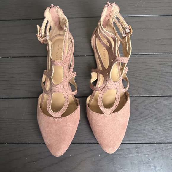 LC Lauren Conrad suede flats, Dusty Pink, Size 9 - Picture 4 of 7